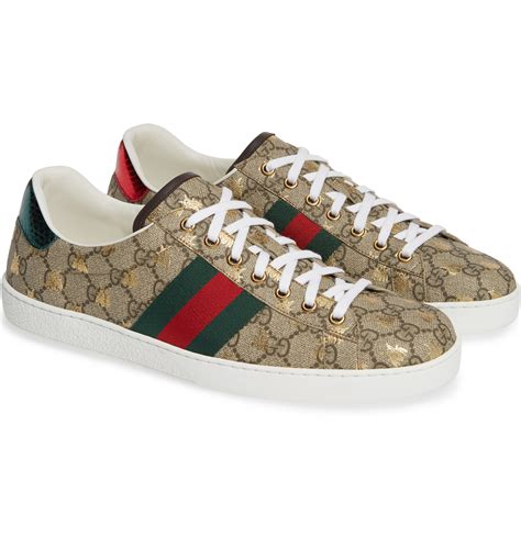 gucci ace sneakers weight|Gucci ace sneakers nordstrom.